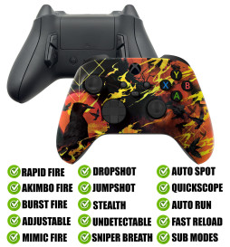 Raven Moon Modded Reflex Buttons Rapid Fire Mod Controller for Xbox Series X S