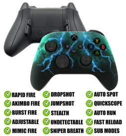 Lightning Modded Reflex Buttons Rapid Fire Modded Controller for Xbox Series X S