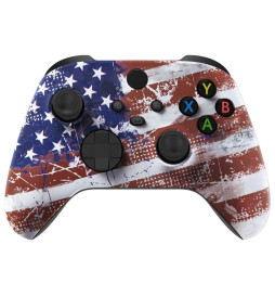 Silver Chrome Custom Xbox Controller | Silent Mines