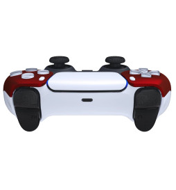 SoftTouch Red Vamp Faceplate Shell Modded Case For PlayStation 5 Controller PS5