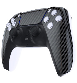 Carbon Fiber Faceplate Shell Modded Case For PlayStation 5 Controller PS5 Hot