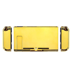 24k Gold Chrome Color Case Shell Mod New Replacement Housing for Nintendo Switch