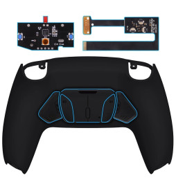 SoftTouch Black Programmable Remap Paddles Mod Kit For PlayStation 5 Controller