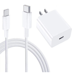 Fast Charger Cord USB-C Power Adapter PD 20W For iPhone 14 13 12 11 Pro Max iPad