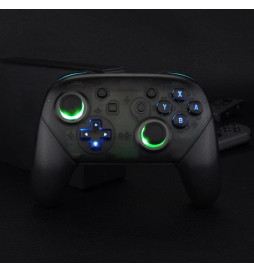 Multi Color LED RGB Light Up Kit For Nintendo Switch Pro Controller Easy Install