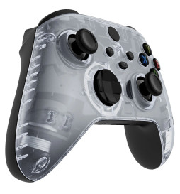 Clear Crystal Custom Xbox Controller | Silent Mines