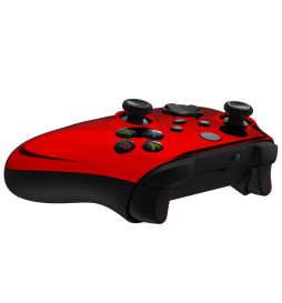 Red Chrome Custom Xbox Controller | Silent Mines