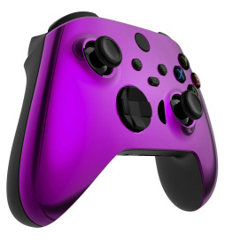 Purple Chrome Custom Xbox Controller | Silent Mines