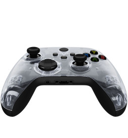 Clear Crystal Custom Xbox Controller | Silent Mines