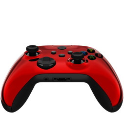 Red Chrome Custom Xbox Controller | Silent Mines
