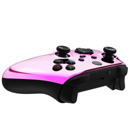 Pink Chrome Custom Xbox Controller | Silent Mines
