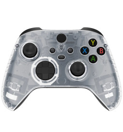Clear Crystal Custom Xbox Controller | Silent Mines