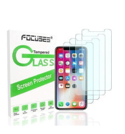 3 Pack Tempered Glass Crystal Screen Protector 9H HD For iPhone 14 Pro Max Plus