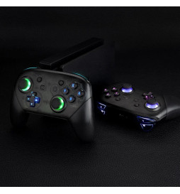 Multi Color LED RGB Light Up Kit For Nintendo Switch Pro Controller Easy Install