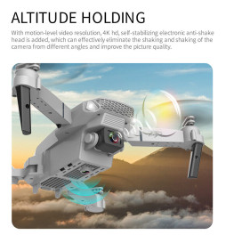 E88 Pro Drone WIFI Toy Quadcopter Foldable HD 4K Ultra Wide Angle Dual Camera RC