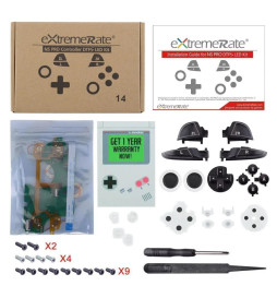 Multi Color LED RGB Light Up Kit For Nintendo Switch Pro Controller Easy Install