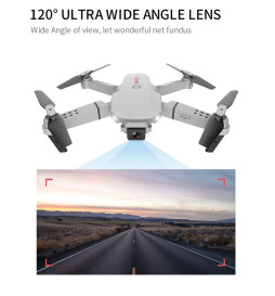 E88 Pro Drone WIFI Toy Quadcopter Foldable HD 4K Ultra Wide Angle Dual Camera RC