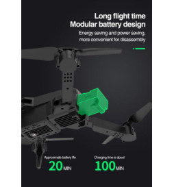 E88 Pro 2023 New Mini Drones w/ Dual Camera WIFI HD 4K Drone Quadcopter Toys RC